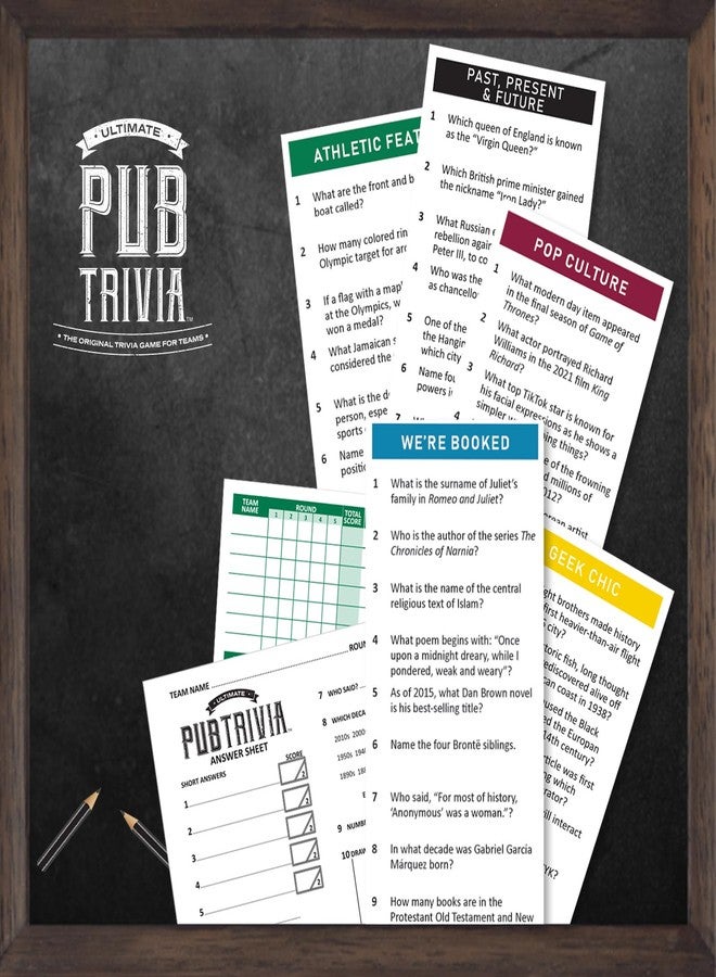 فنسكول لعبة Funskool Ultimate Pub Trivia، لعبة استراتيجية، لعبة ورق، لعبة لوحية للأطفال والكبار والعائلات، تعليمية وممتعة، تتسع لأكثر من 4 لاعبين، لعبة عائلية مسلية، لعبة أنشطة للأطفال، مجموعة هدايا للأطفال، للأعمار من 12 سنة فما فوق - Image 5